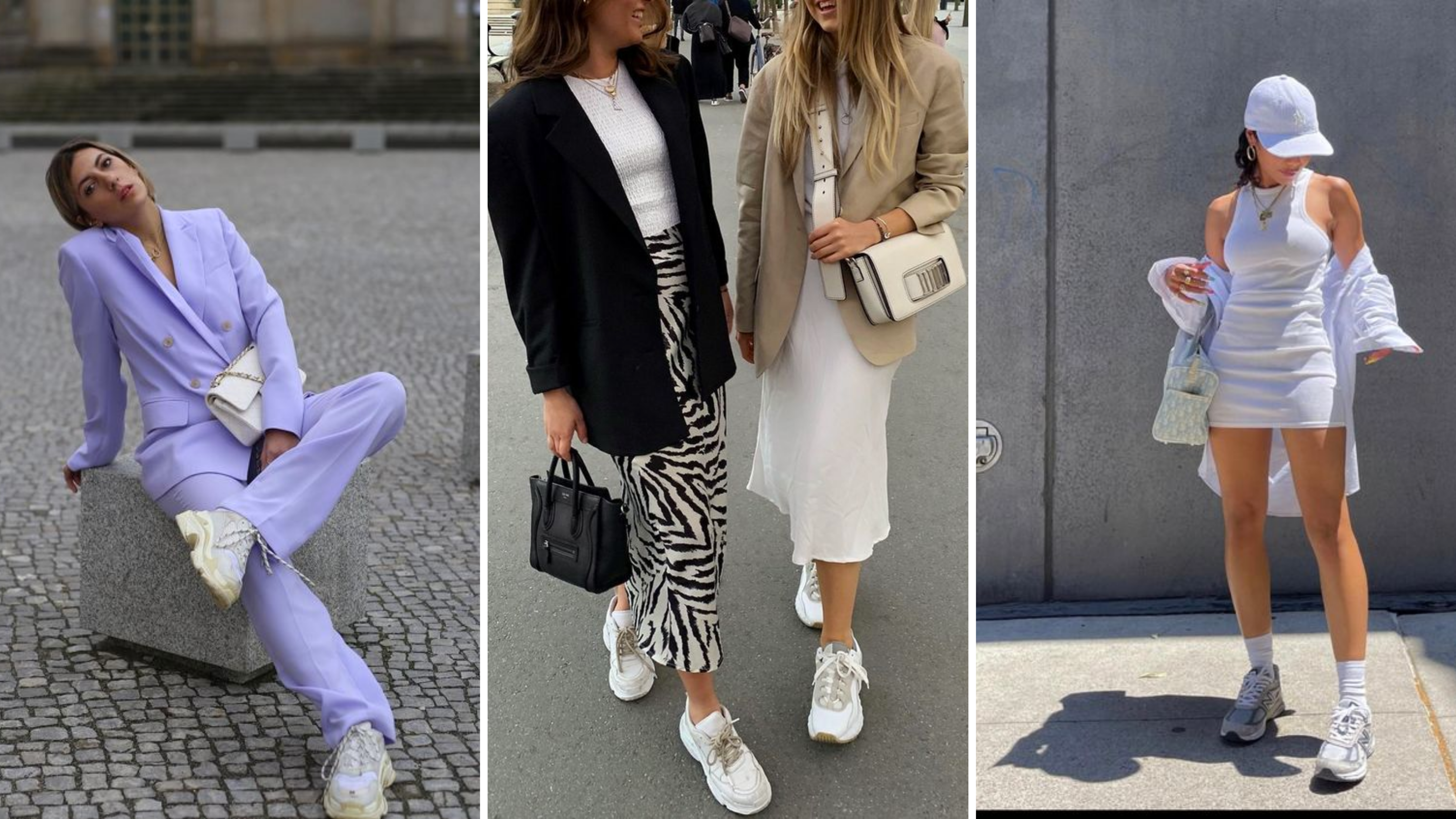 3 ideias de look com tenis de academia