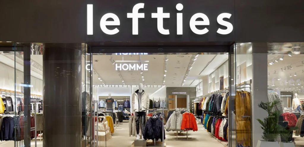 Lefties tallas 2025 grandes