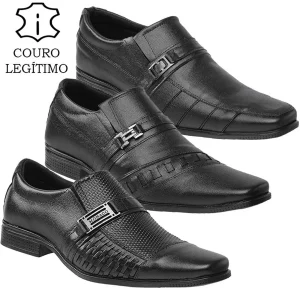 Sapatos Sociais de Couro Netshoes